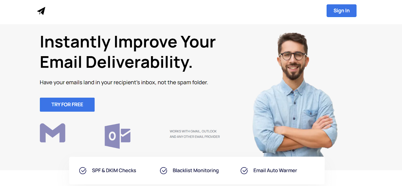 Mailflow homepage