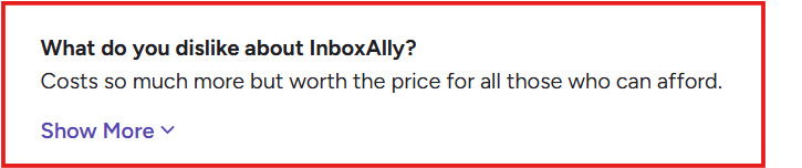 InboxAlly G2 review