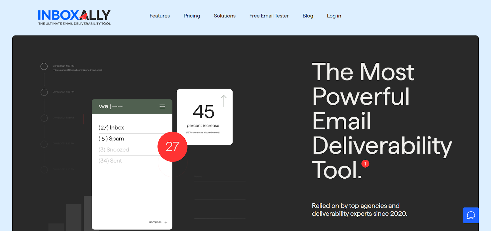 InboxAlly homepage