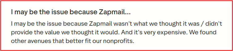 Zapmail trustpilot review