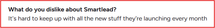 Smartlead G2 review