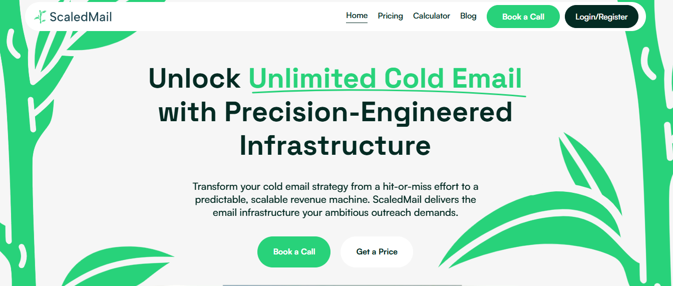 Scaledmail home page