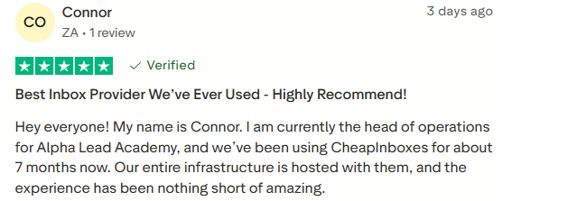 CheapInbox user satisfaction for a smooth experience