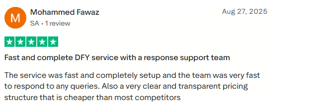 PremiumInbox user feedback about fast service