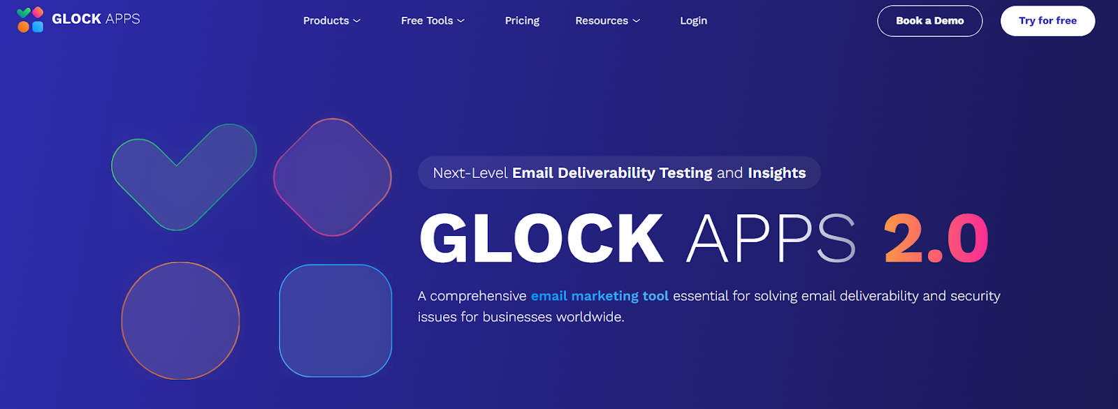 GlockApps homepage