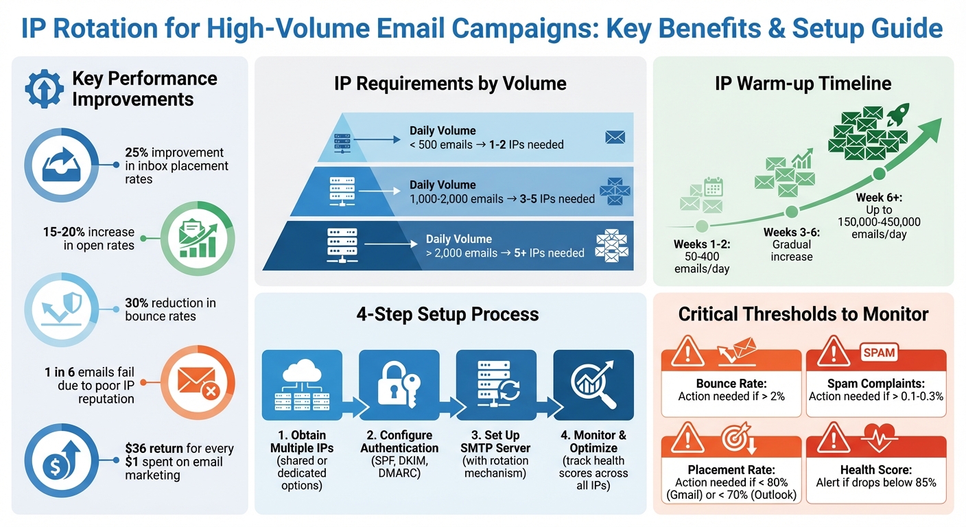 IP Rotation Benefits and Setup Requirements for Email Campaigns