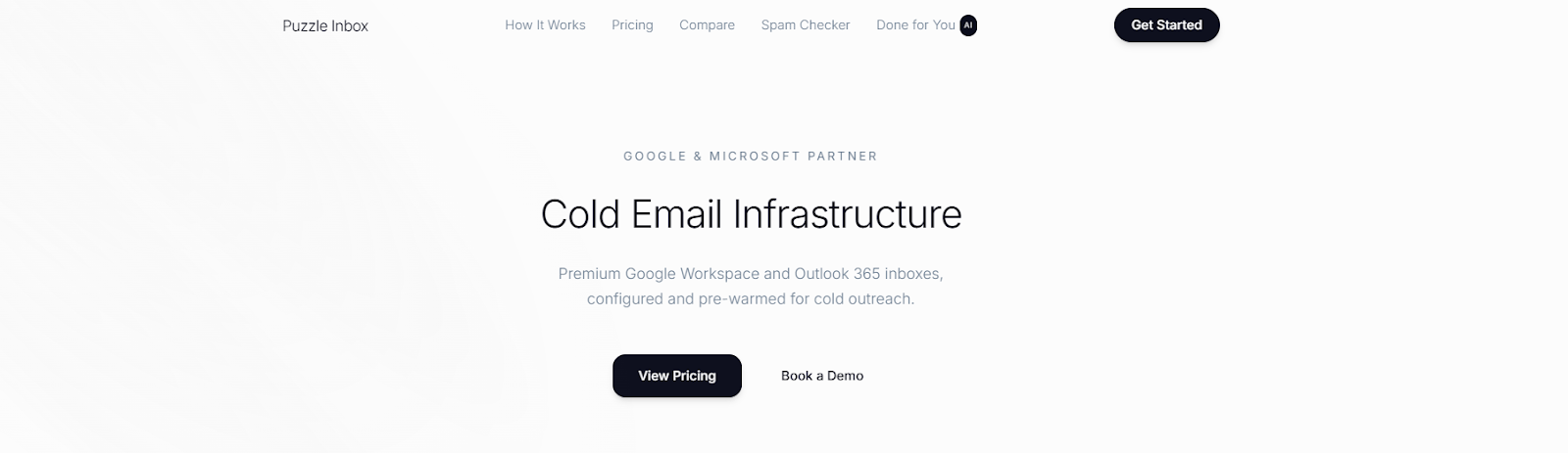 PuzzleInbox homepage