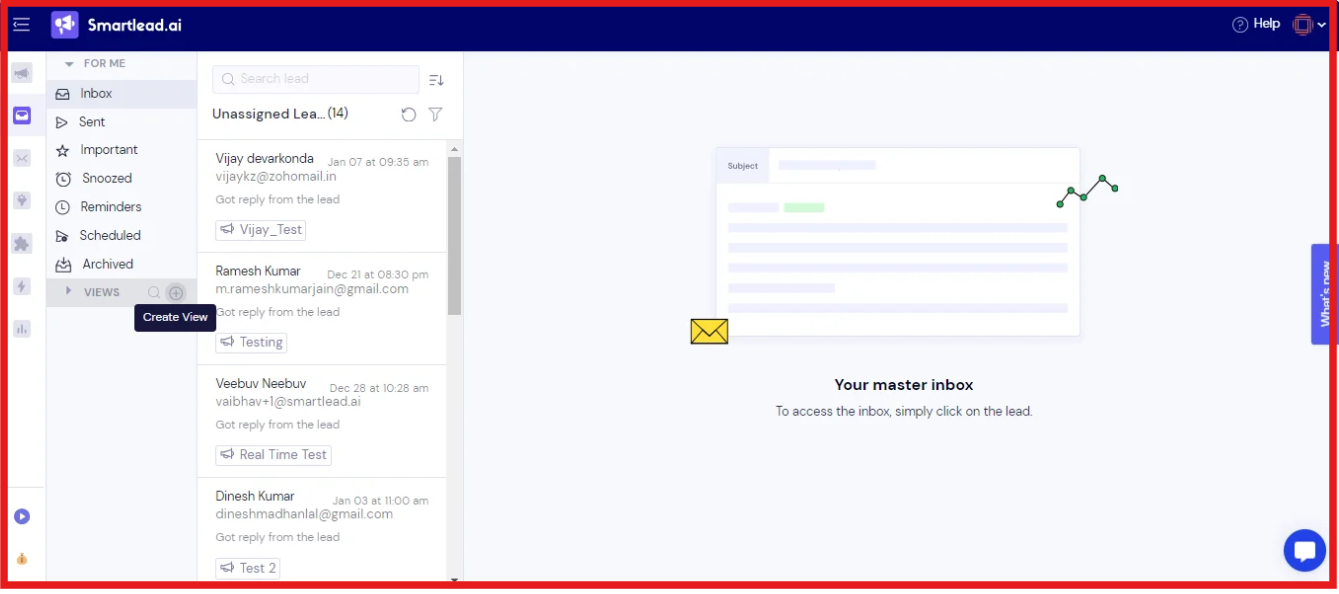 Master Inbox by Smartlead