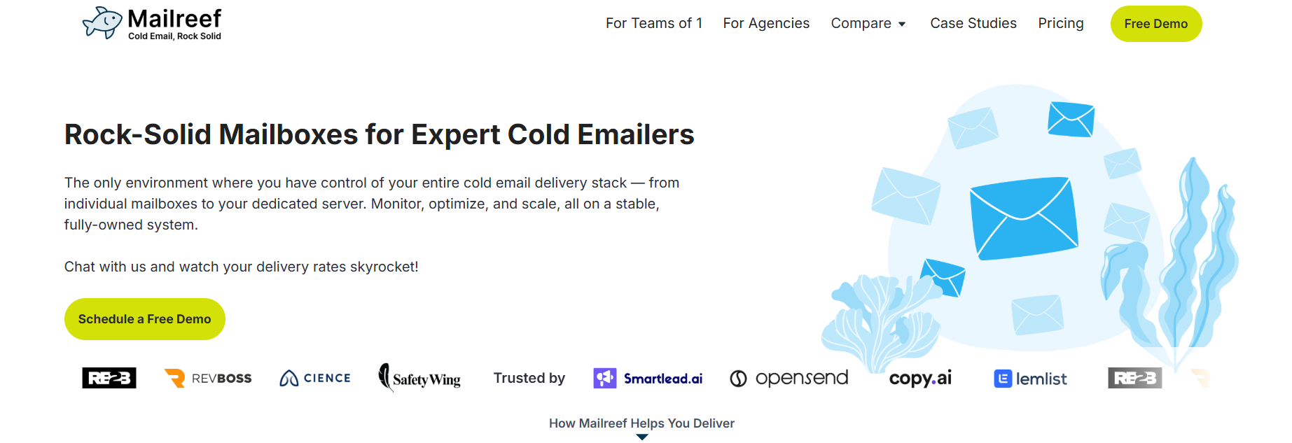 Mailreef homepage