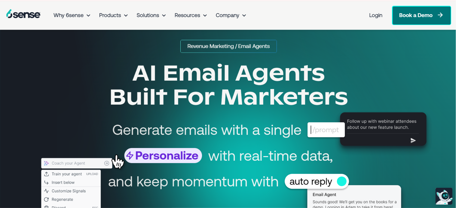 6sense homepage