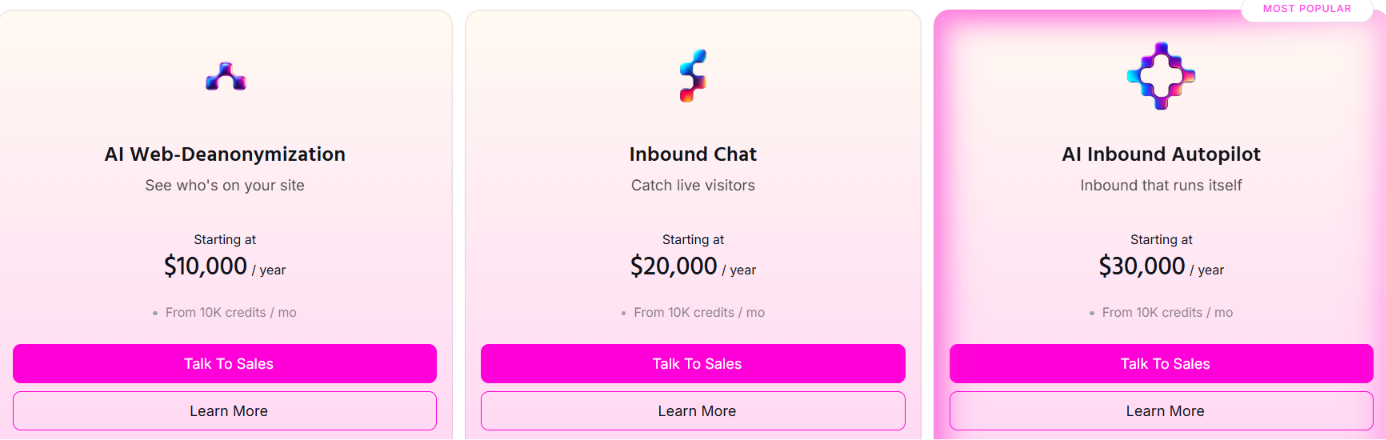 Warmly pricing