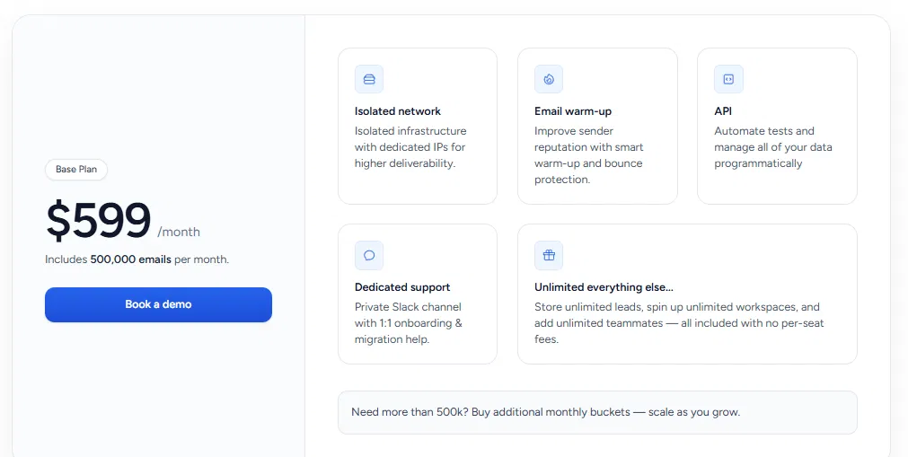 EmailBison Pricing