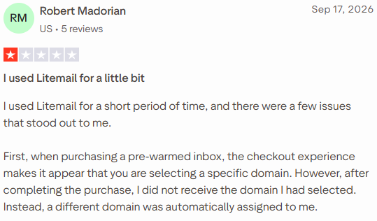 User Review