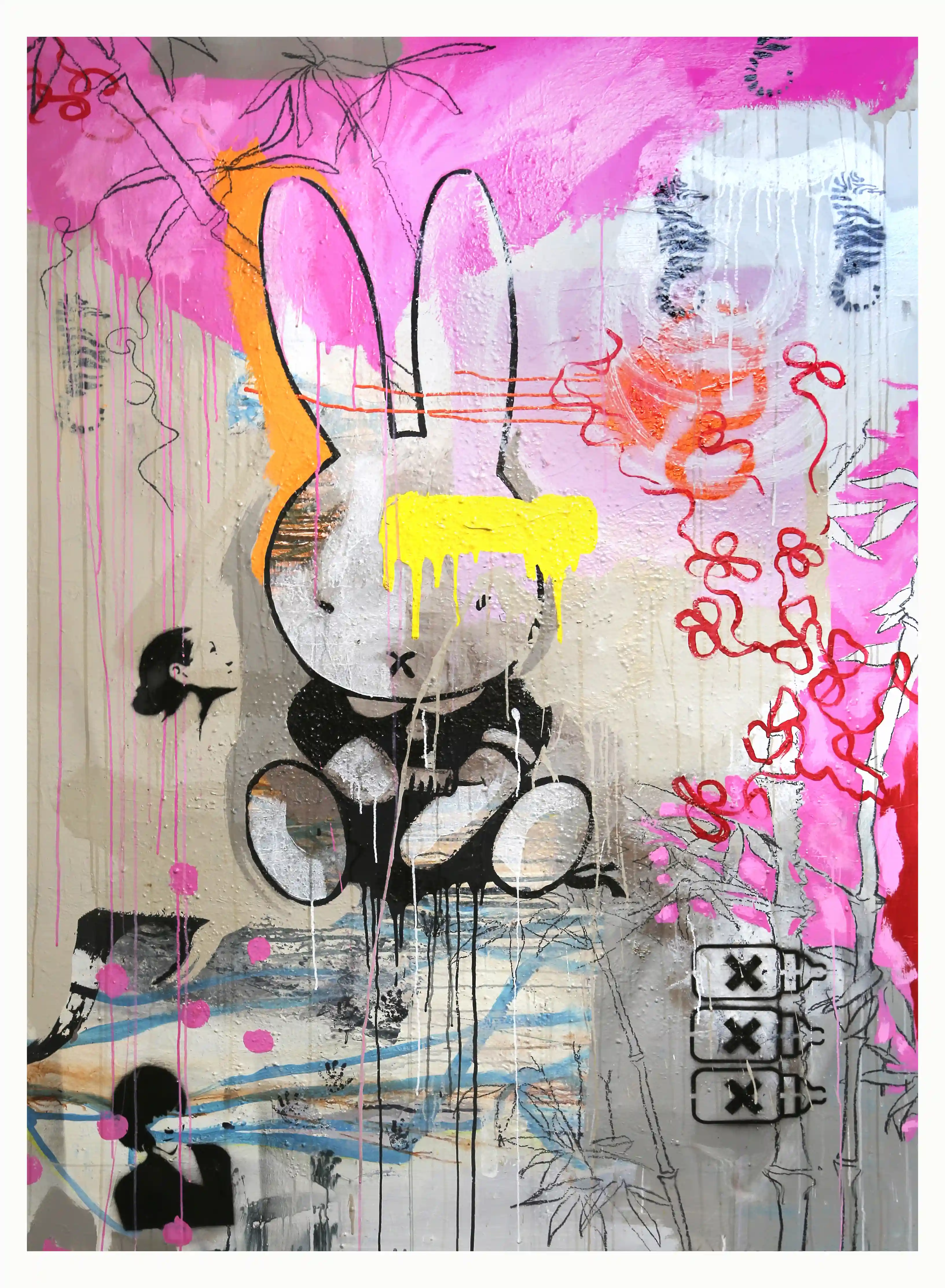 Junky Konijntje Print
