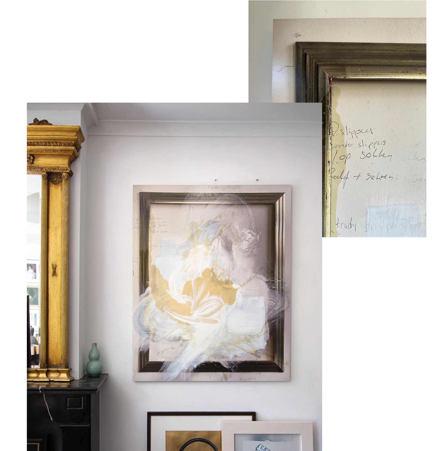 Silverframe painting 