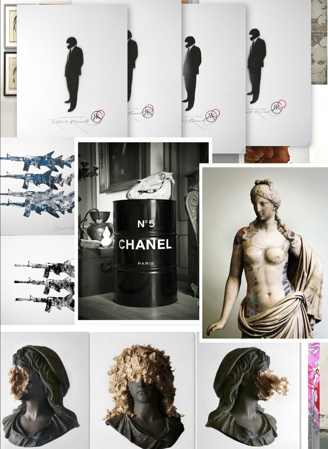 Robbert Kanado Prints Collage