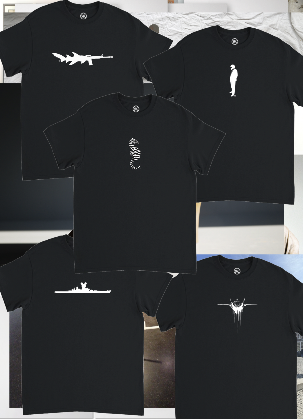 Robbert Kanado Apparel Collage