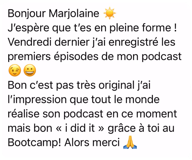 Premier podcast