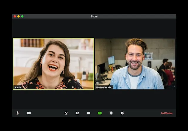 Remote onboarding video call