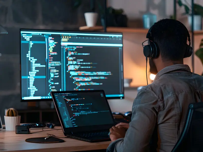 Global Rails programmer working on complex code projects connecting with US companies via remote collaboration