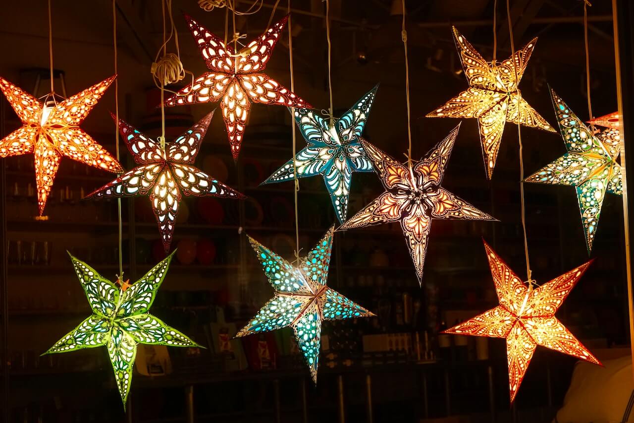 Christmas lanterns or parol — staple Filipino holiday decorations
