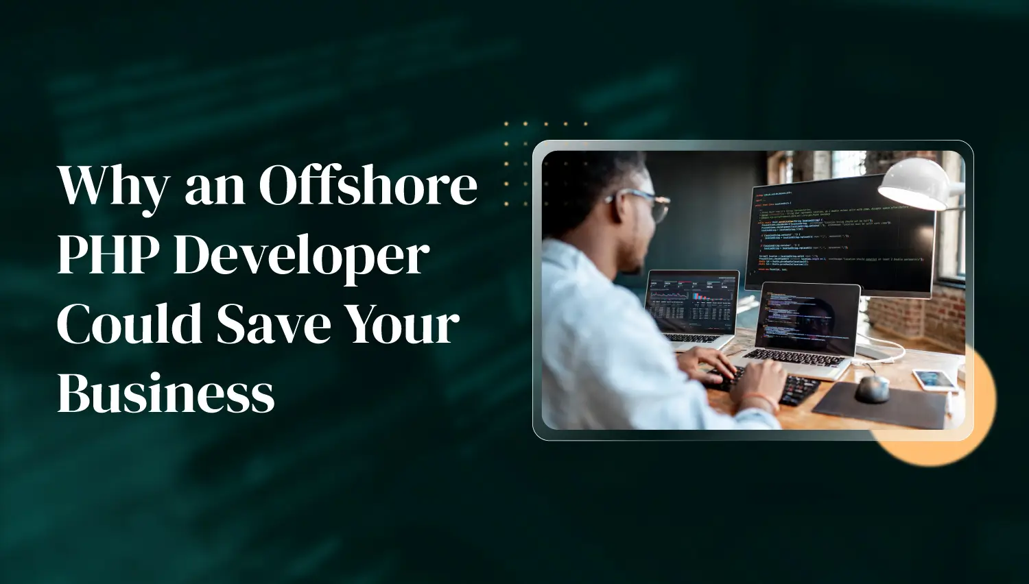 Professional programmer working on PHP application development through Somewhere's international talent network