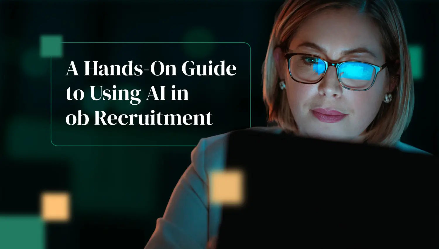 Professional using ChatGPT AI platform on laptop for recruitment screening and candidate evaluation processes