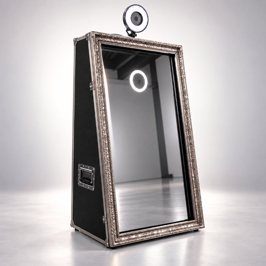 Mirror photo booth rental equipment