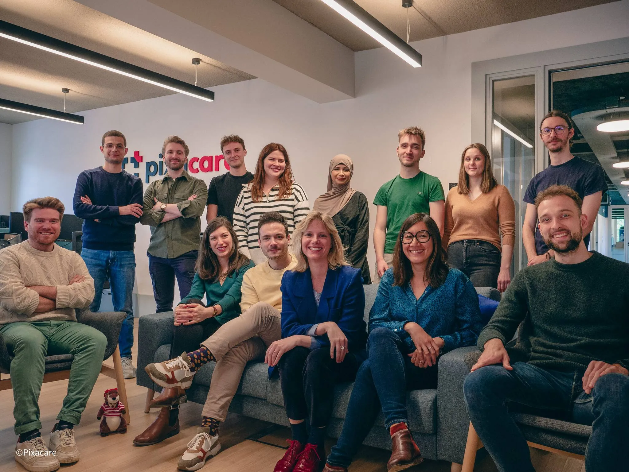 photo de l'équipe de Pixacare