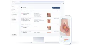 vue de l'espace relatif au patient sur l'application Pixacare