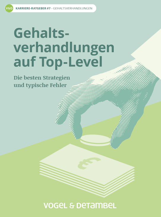 Kostenfreier Ratgeber “Gehaltsverhandlungen auf Top-Level“