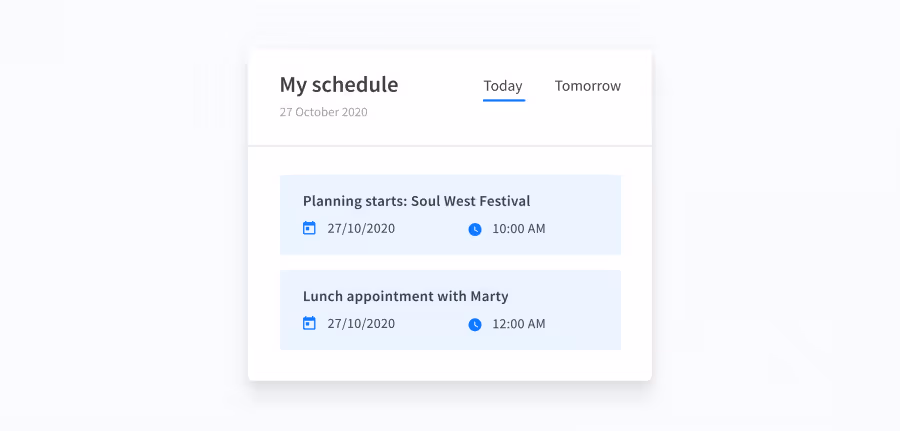 Create your own customized dashboards