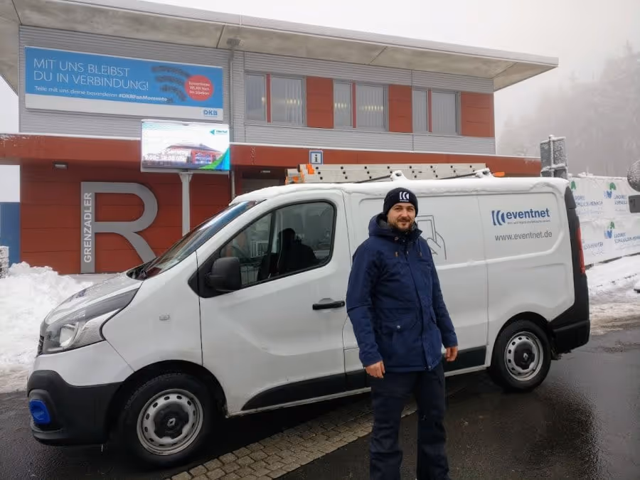 Eventnet ist Anbieter für Internet und WLAN auf Veranstaltungen
