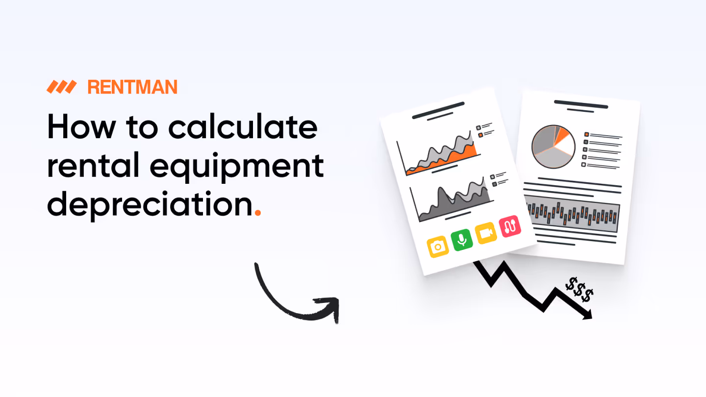 How to calculate rental equipment depreciation?