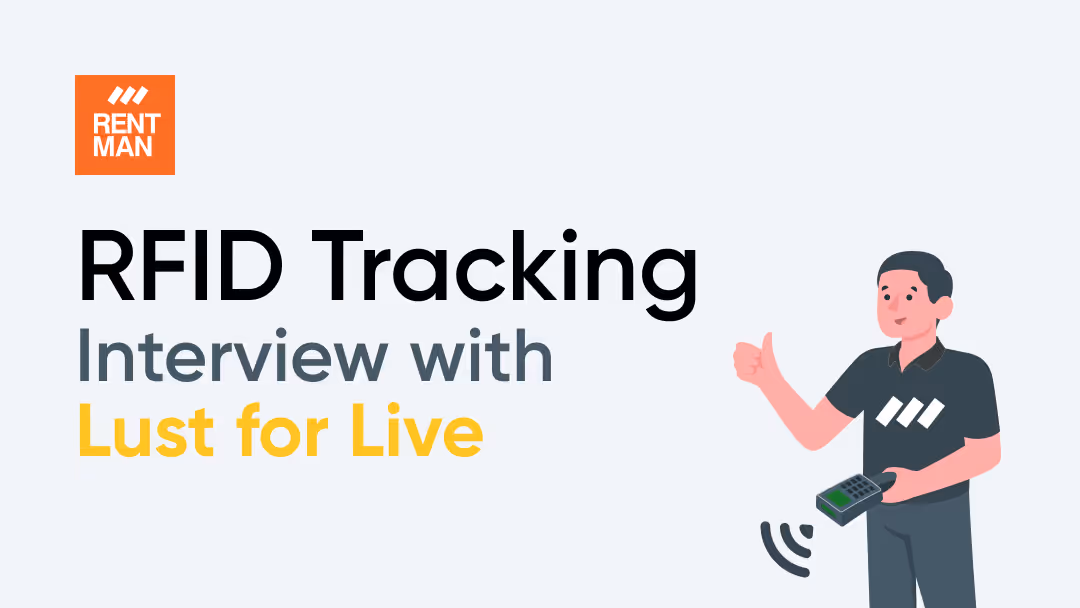 RFID - The next step in warehouse automation | Interview with Lust for Live