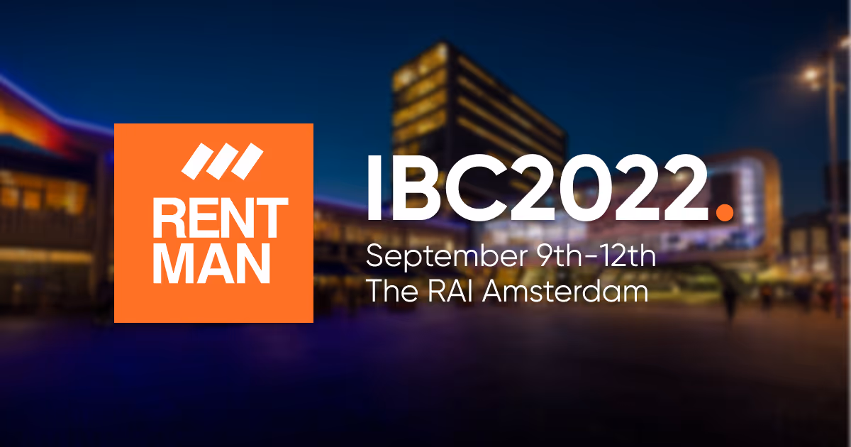 Rentman at IBC2022 - 3 key takeaways