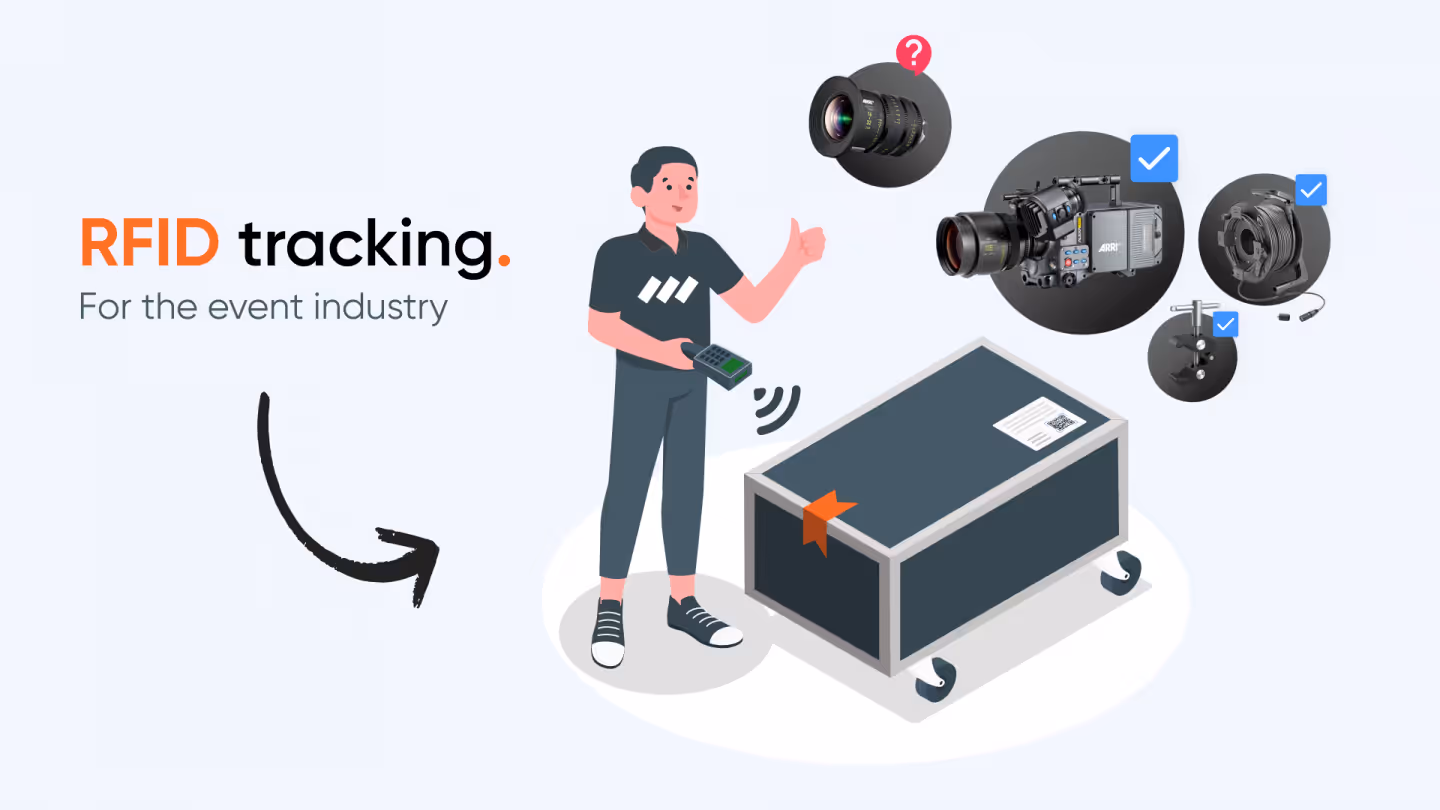 4 benefits of RFID asset tracking for the event industry