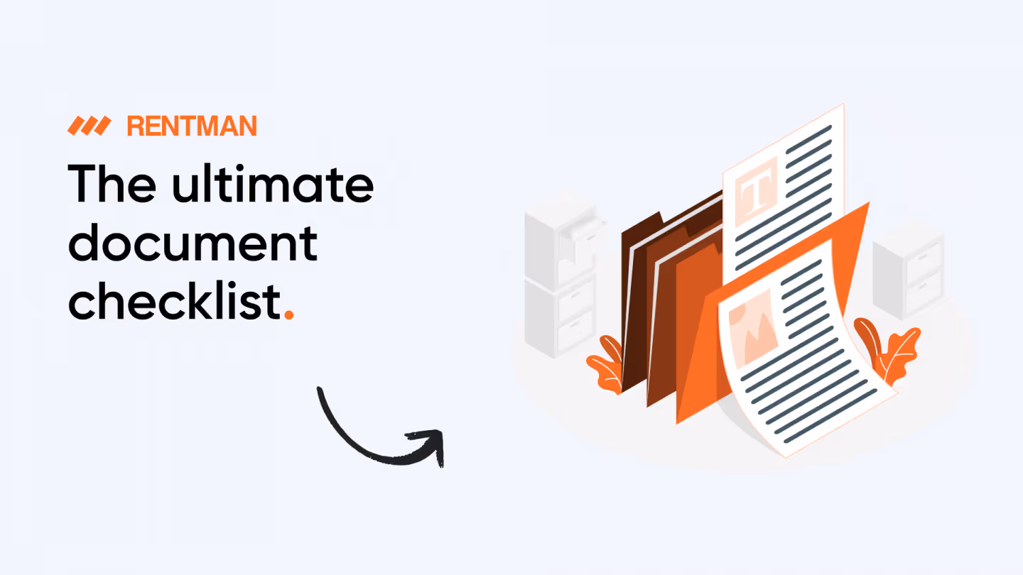 The Ultimate Document Checklist for your Equipment Rental Business + Free Templates