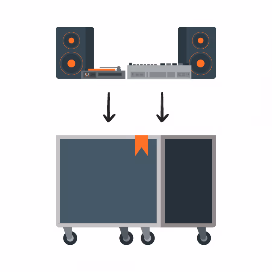 packing sound system