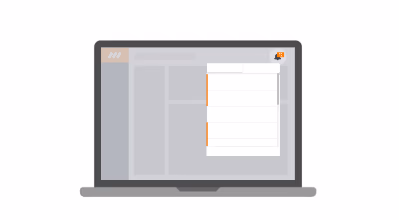Notificatiesysteem van Rentman