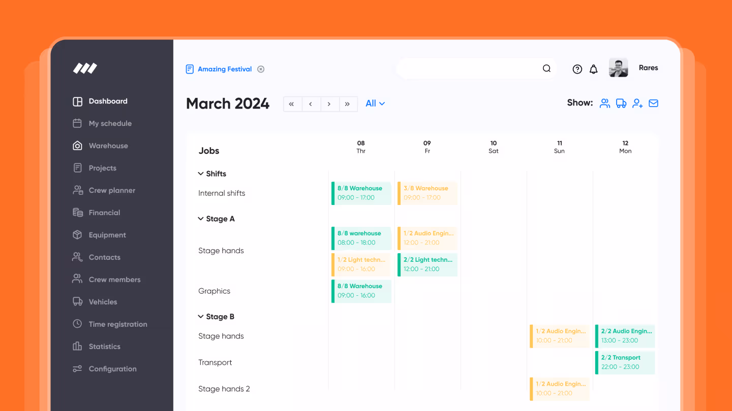 Shifts: Plan and manage schedules for your entire workforce - all in one place.
