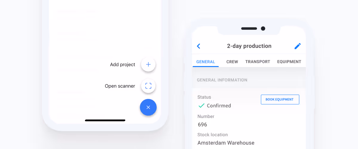Unterwegs mit der mobilen App Projekte erstellen