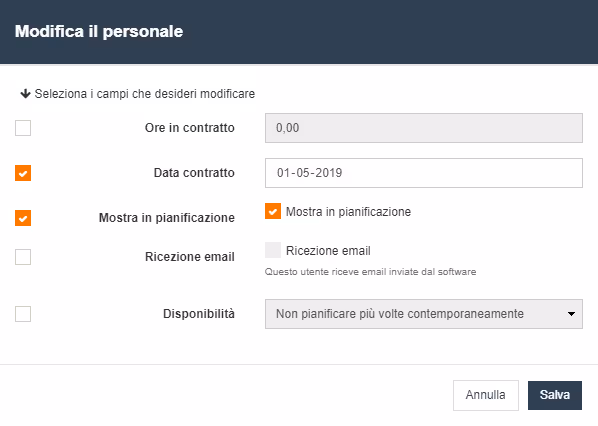 Versione F119 / B129