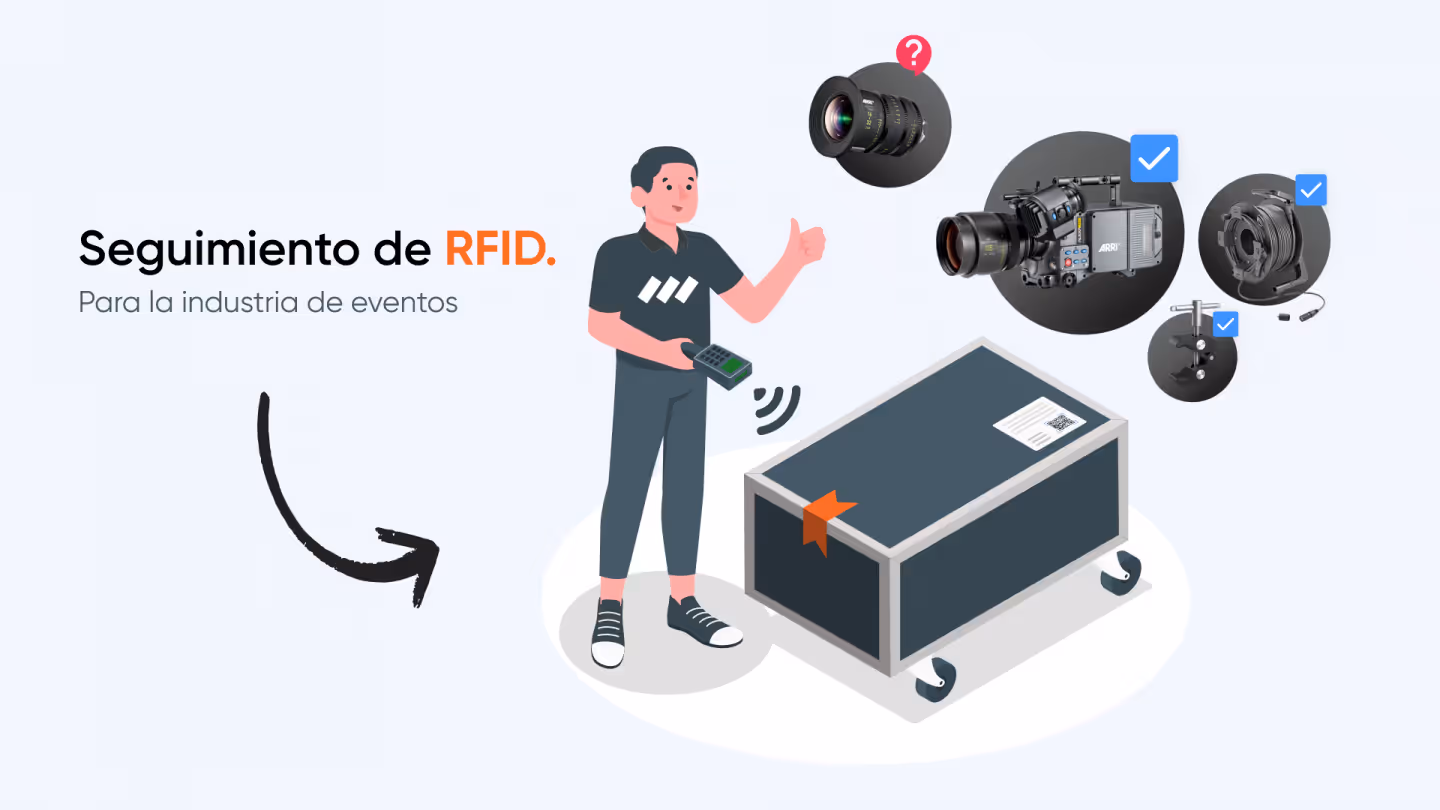 4 beneficios del seguimiento de activos RFID para la industria de eventos
