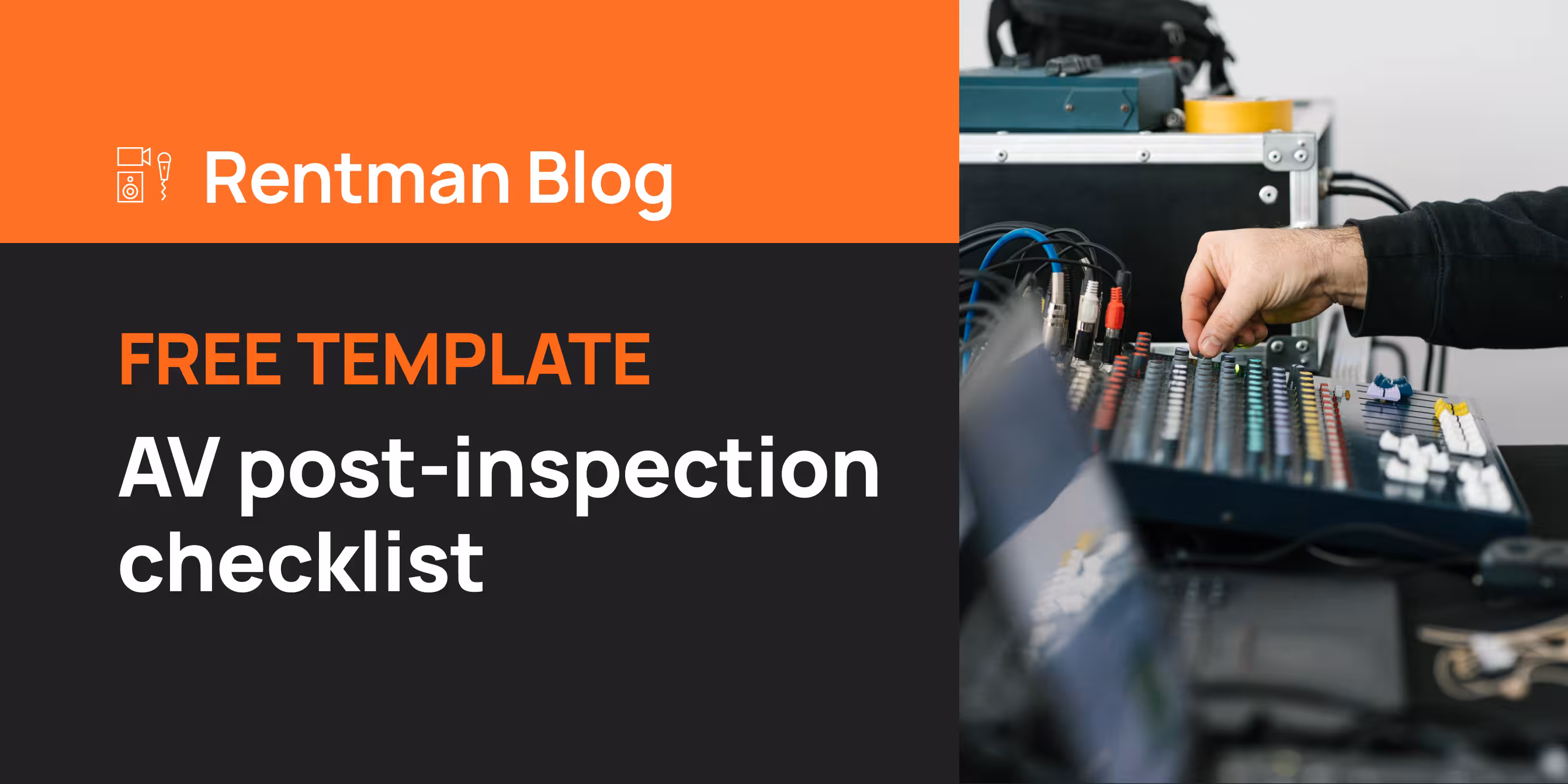 AV Equipment Inspection Checklist – Free Template