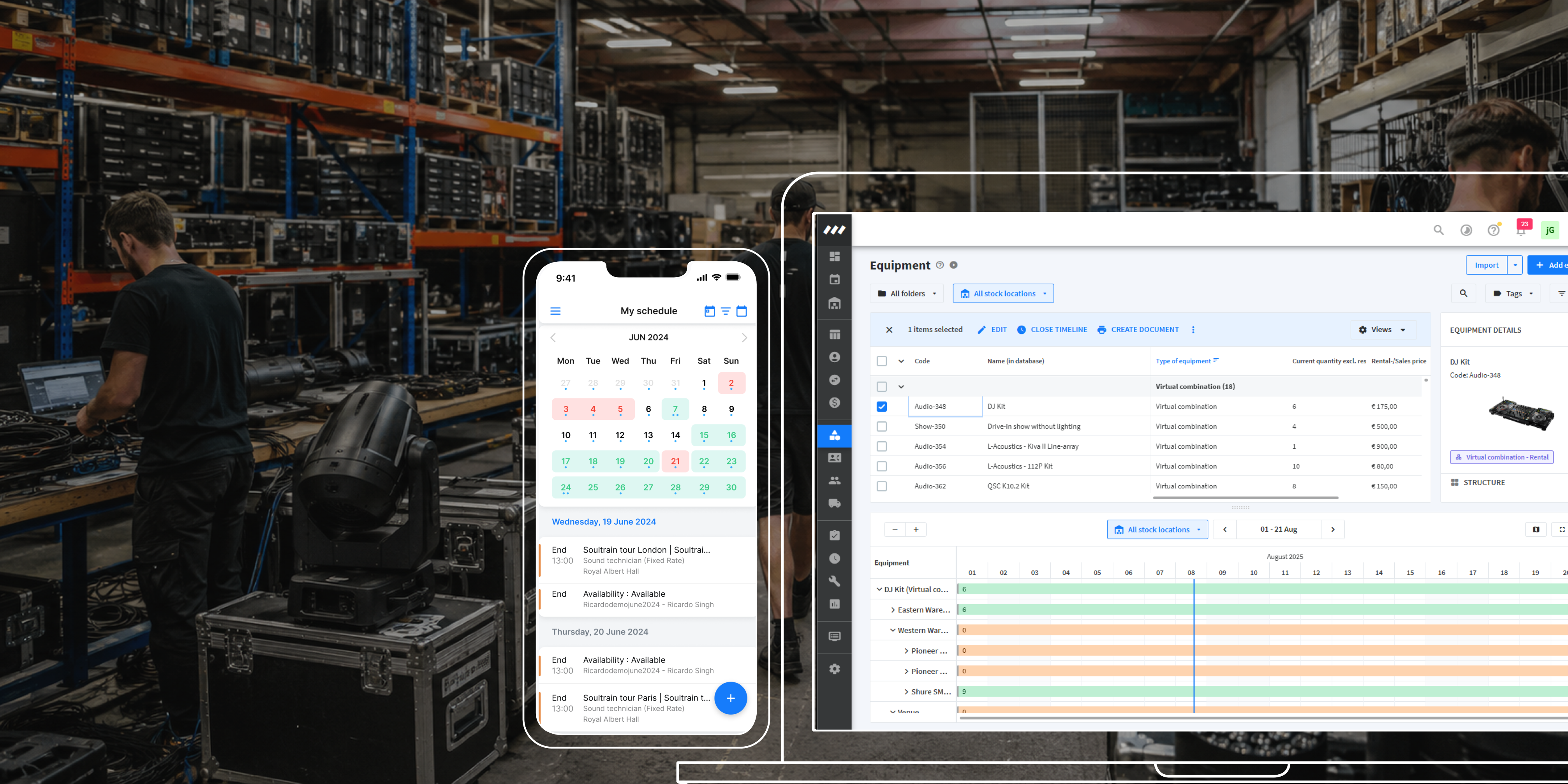 Rentman vs. Flex Rental Solutions: the best Flex alternative for AV production management