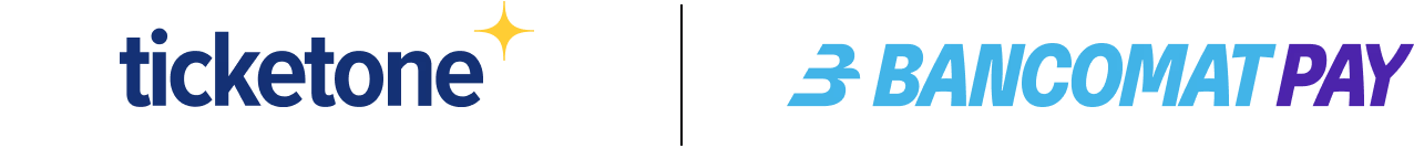 Logo TicketOne e BancomatPay