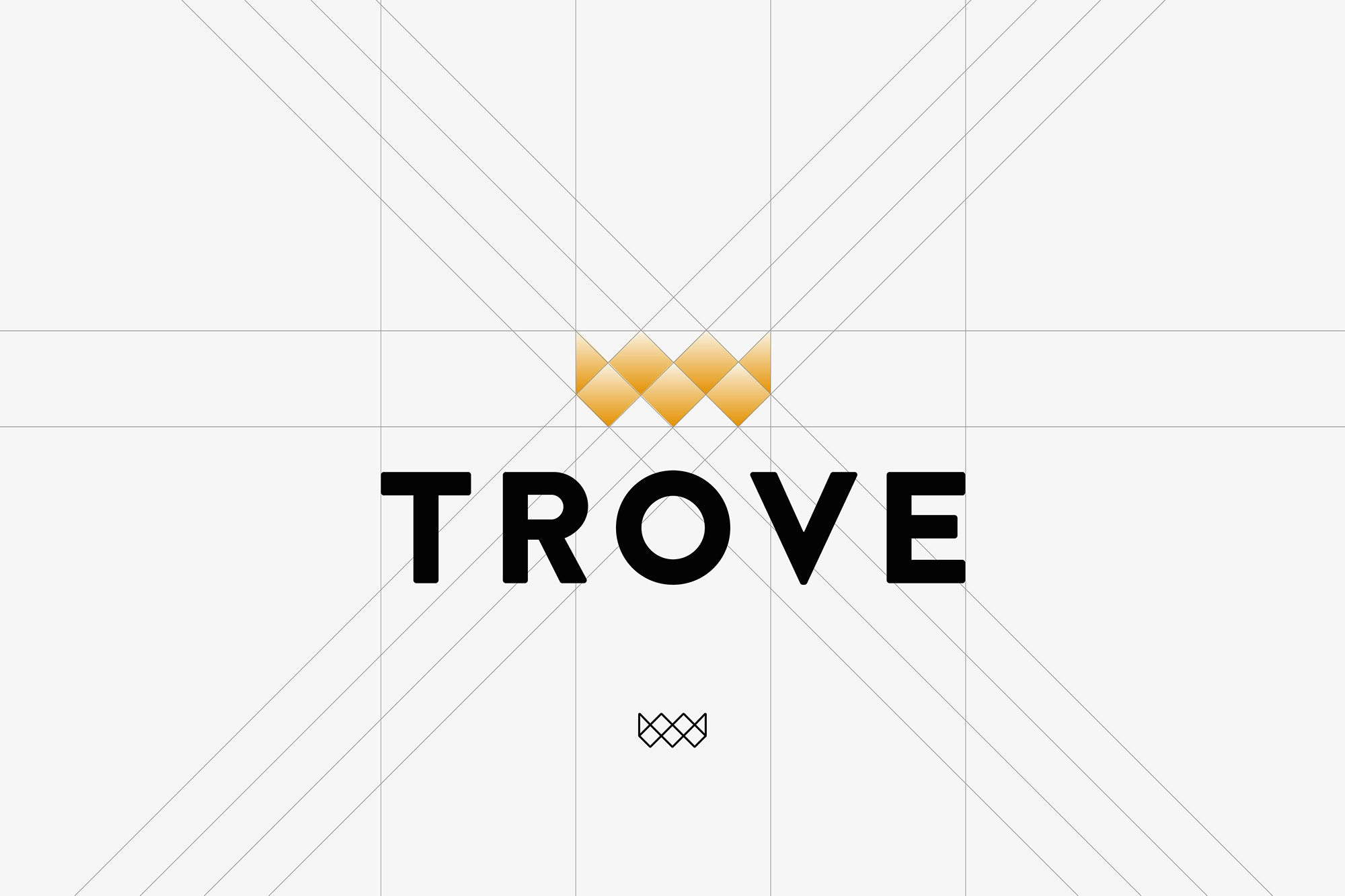 Trove brand identity design by MTHD