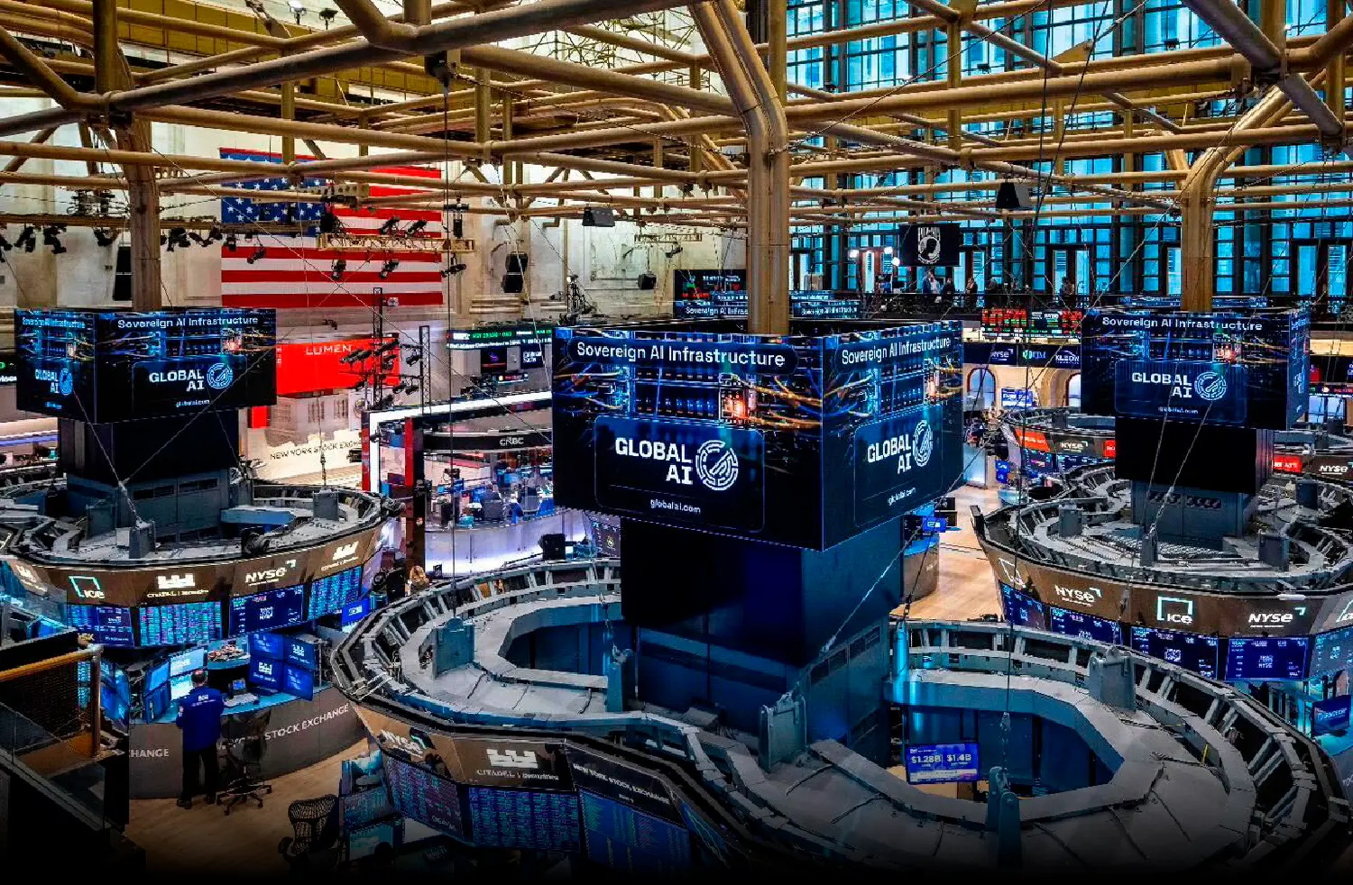 Global AI branded event assets at NVIDIA GTC 2026