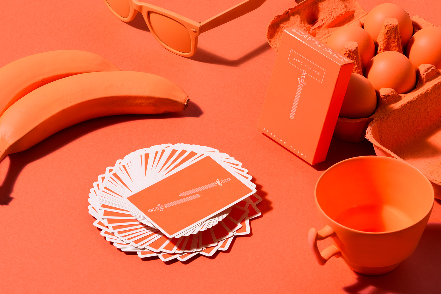 Close-up of King Slayers card artwork for Ellusionist